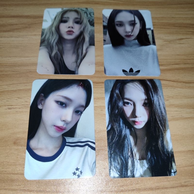 Karina Yu Jimin aespa MY WORLD star river bandina musicplant tabloid Photocard