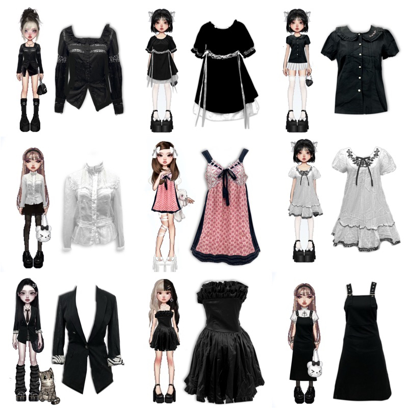 [Part 9] Premium import Party Halloween Costume Cosplay Anime Mini Gown Dress Kawaii Lolita Bride Go