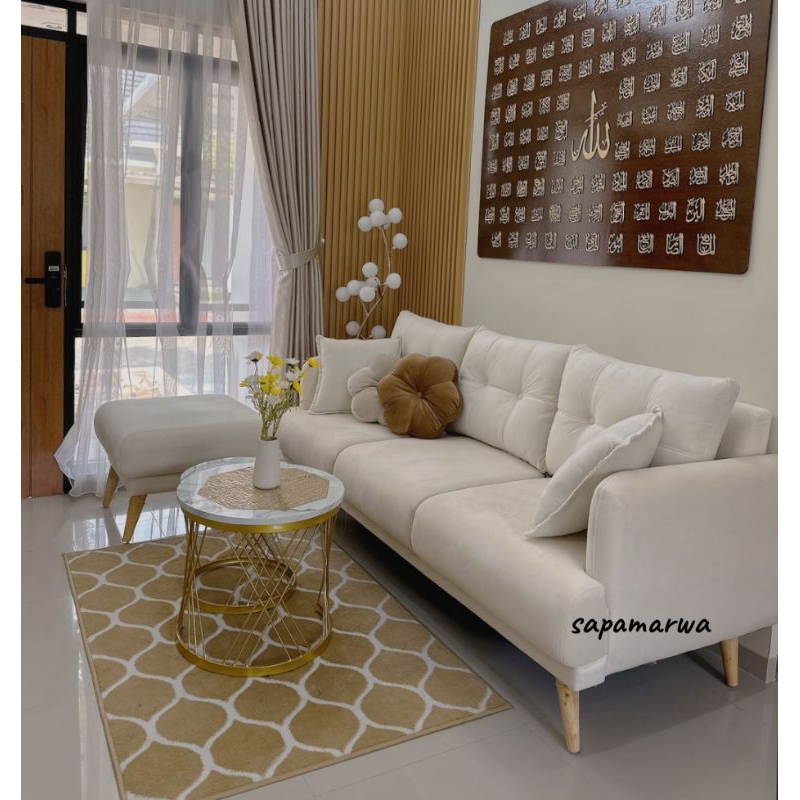 sofa raisa sofa retro minimalis sofa ruang tamu modern custome warna
