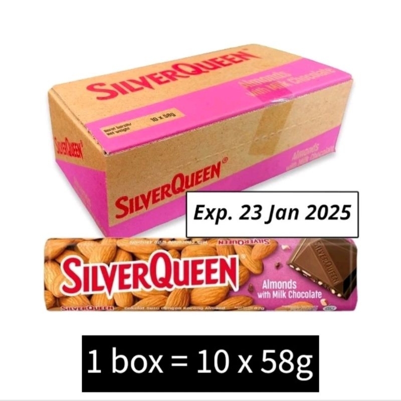 

(Beli 1 Gratis 1)Silverqueen milk chocolate 58gr