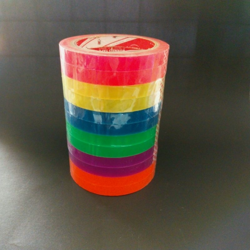 

Isolasi Borneo Warna-Warni 12mm