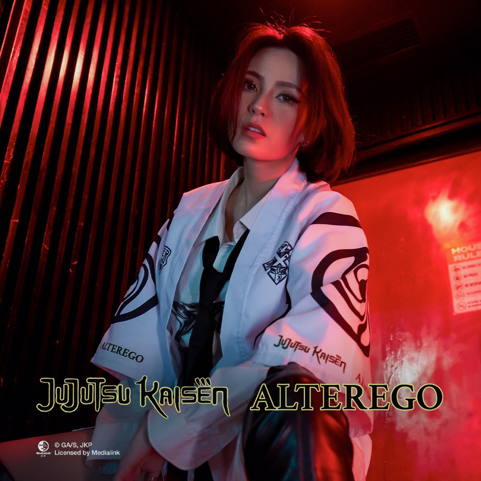 ART B16F ALTER EGO X JUJUTSU KAISEN HAORI KIMONO WHITE