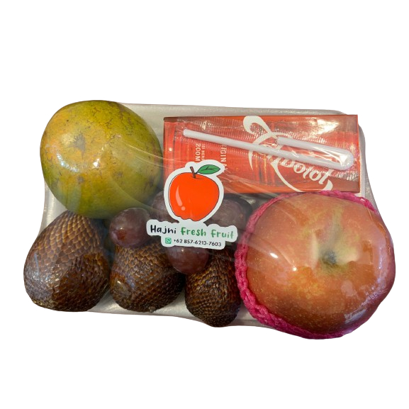 

Parsel Mini (Apel, Jeruk, Salak, Minuman Kotak)