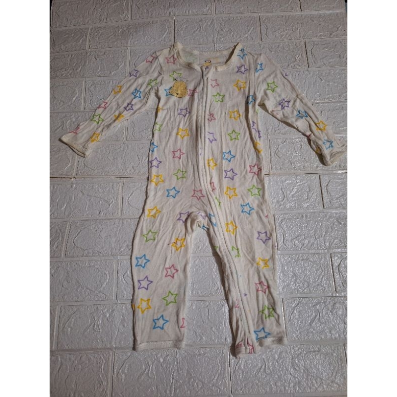 Plv Sleepsuit Baby Baabaasheepz Cream Sheeps Plv Sleepsuit Bayi Baabaasheepz Plv Baju Tidur Baabaash