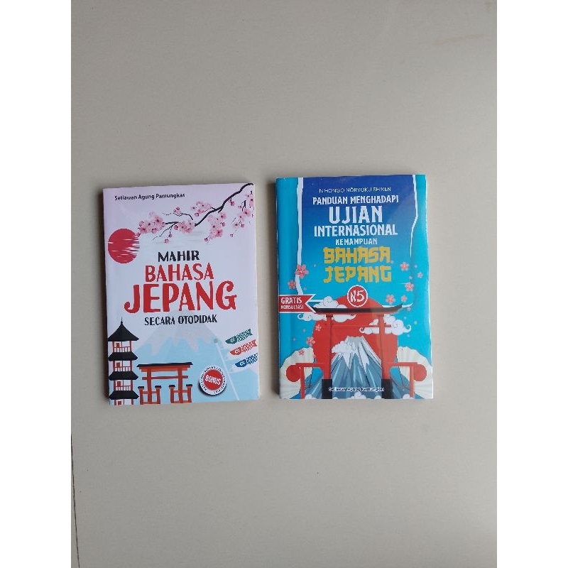Paket Buku Bahasa Jepang-Mahir Bahasa Jepang Secara Otodidak-Panduan Menghadapi Ujian Internasiinal 
