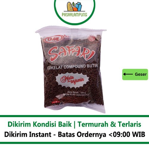 

Mesis Coklat Safari 100 Gram Pasar Lampung