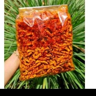 

Basreng stik pedas lumer bumbu aroma daun jeruk isi 1kg