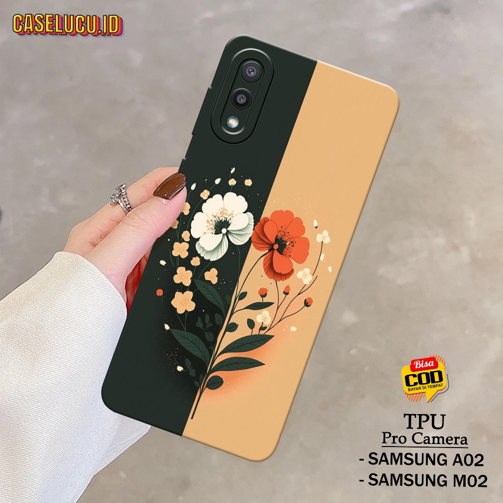 Casing Hp Samsung A02 / M02 Terbaru - Fashion Case Aesthetic - Case Hp Samsung A02 / M02 - Softcase 