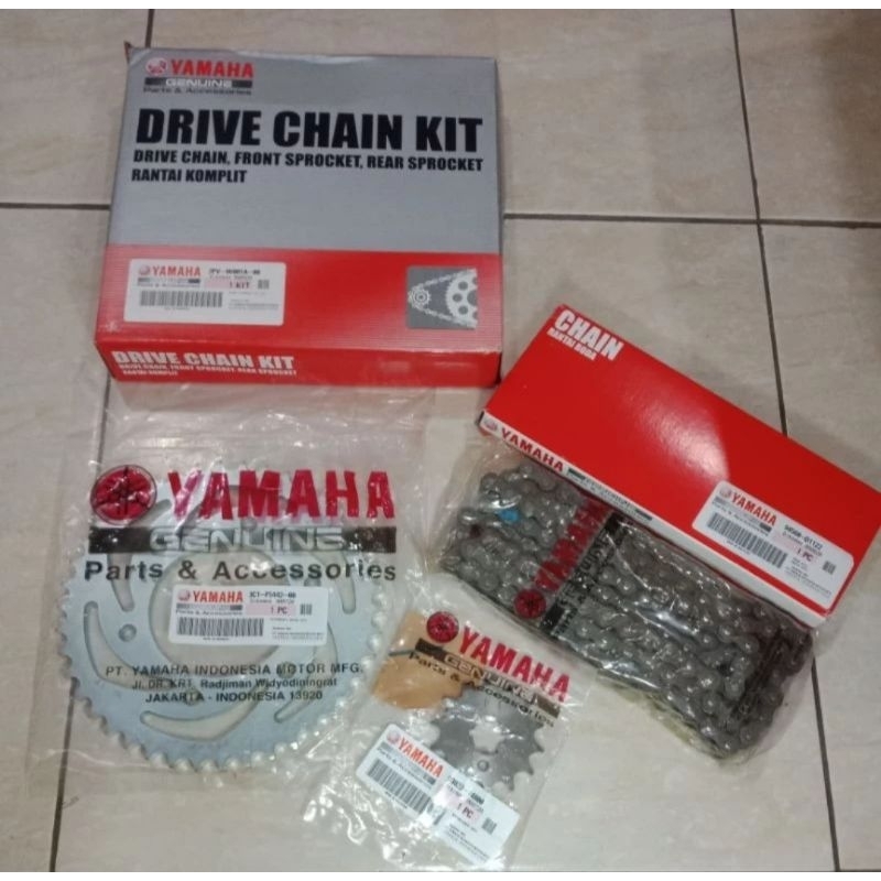 GEAR SET GEARSET GIR SET YAMAHA JUPITER MX KING 150 - MXKING 150 ORIGINAL