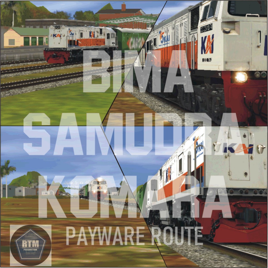 Addon Trainz 2009 & TSA Rute Payware Bima Samudra Komara