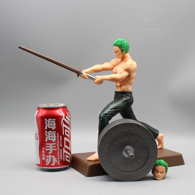 [ Foto Asli ] Statue One Piece [ UNO Studio ] Roronoa Zoro Exercise Recast