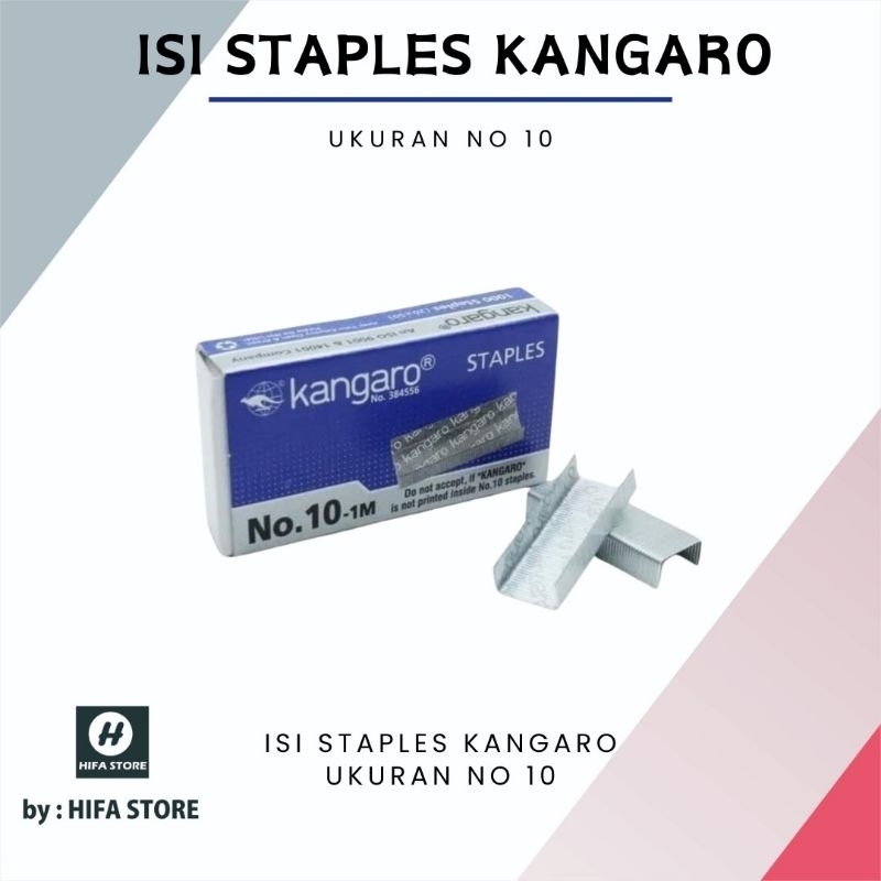 

Isi Staples Kangaro no 10-1 M