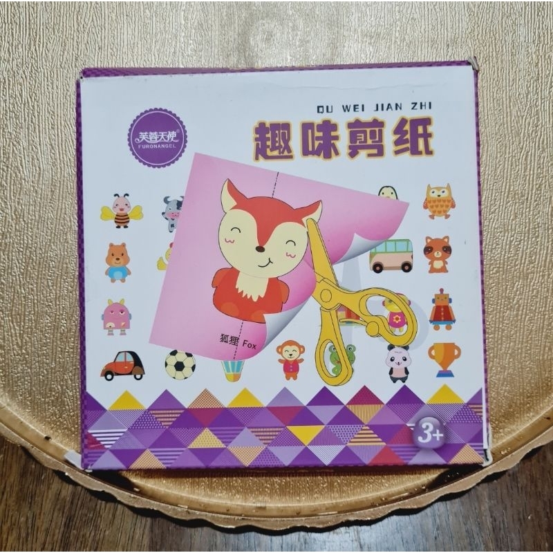 

BOOK SALE - Origami DIY melipat kertas gunting isi 100 lembar