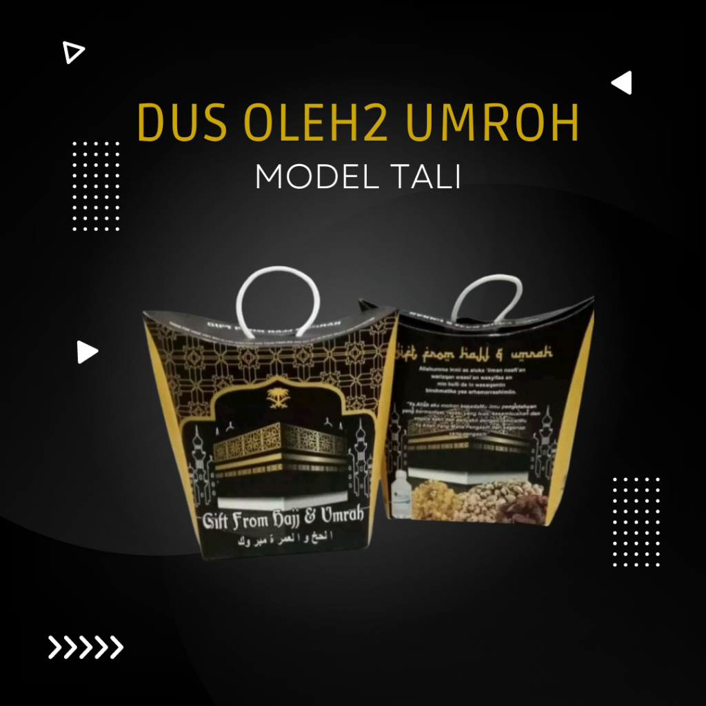 

Dus Kardus Kotak Box Kosong Tempat Oleh Oleh Haji dan Umroh Model Tali