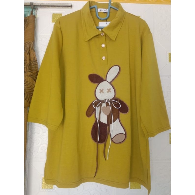 (READY Stock) KAOS 3D L300 ORI // KAOS 3D L300 Bordir // KAOS 3D L300 Sepatu, Kelinci, Bear ORIGINAL