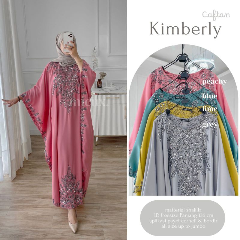Kaftan KIMBERLY ceruty babydoll BUSUI termasuk inner