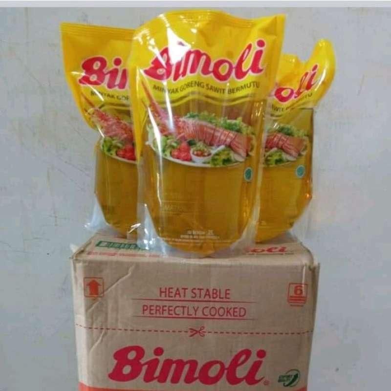 

Promo!! minyak goreng bimoli 2 liter 1 dus isi 6pcs