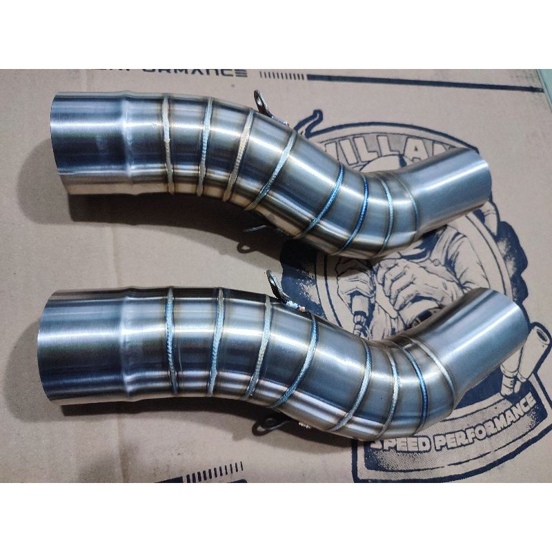 (ORIGINAL) SLIPON VILLAN FOR CBR250RR SILVER