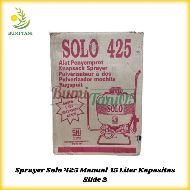 Sprayer Solo 425 Tangki Semprotan Sprayer 15 Liter Manual Solo Indonesia