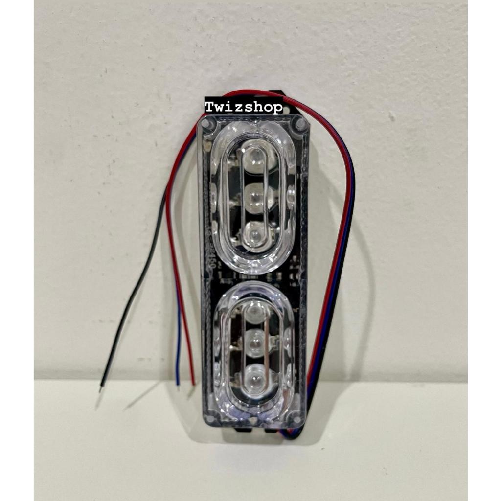 Lampu LED Blitz Strobe 2 Mode Kedap Kedip / LED Flash Light Strobe Blits 12 Volt 24 Volt