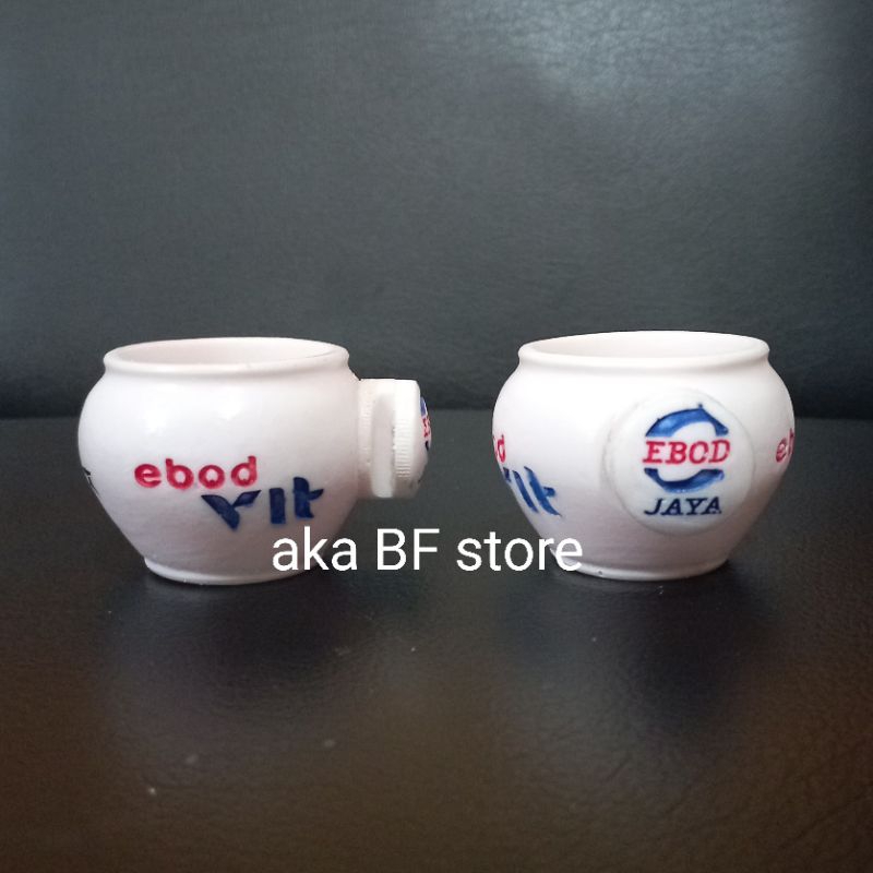 cepuk minum makan burung Ebod vit 2pcs