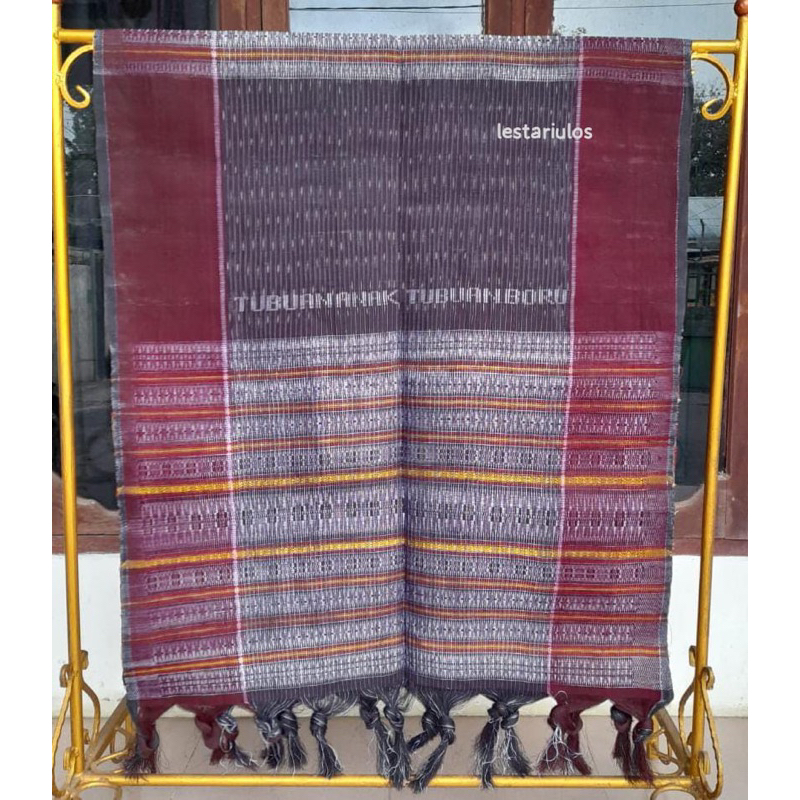 Sirara Ragi Hotang Ulos Hela Tenun Tangan/ sirat nama pengantin