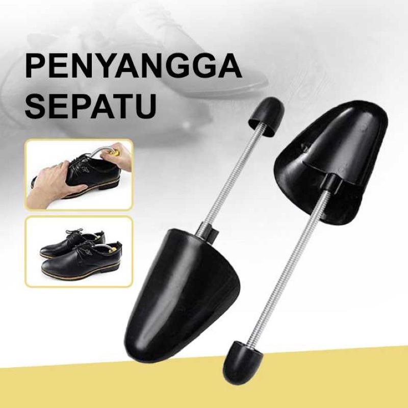 HEXING Perawatan Penyangga Catokan Sepatu Plastic Shoe Tree 2 PCS