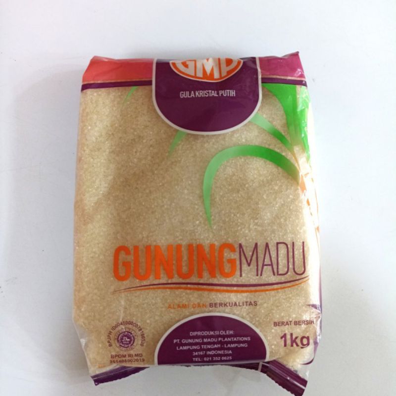 

Gula GMP / Gunung Madu / 1kg Gula Kristal Putih