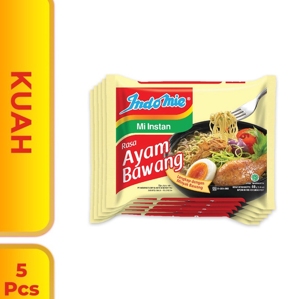 

IMX375 Terlaku 5 Pcs Indomie Kuah Ayam Bawang