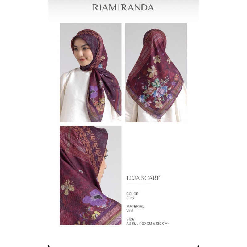 Leja Scarf by Riamiranda