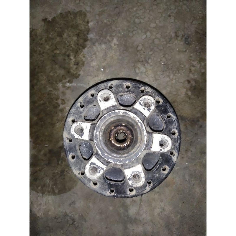 Tromol Depan Tiger Revo bubut original copotan