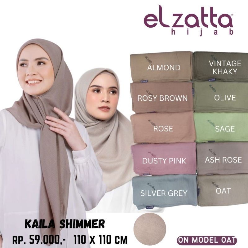 Kaila shimmer elzatta segiempat elzatta