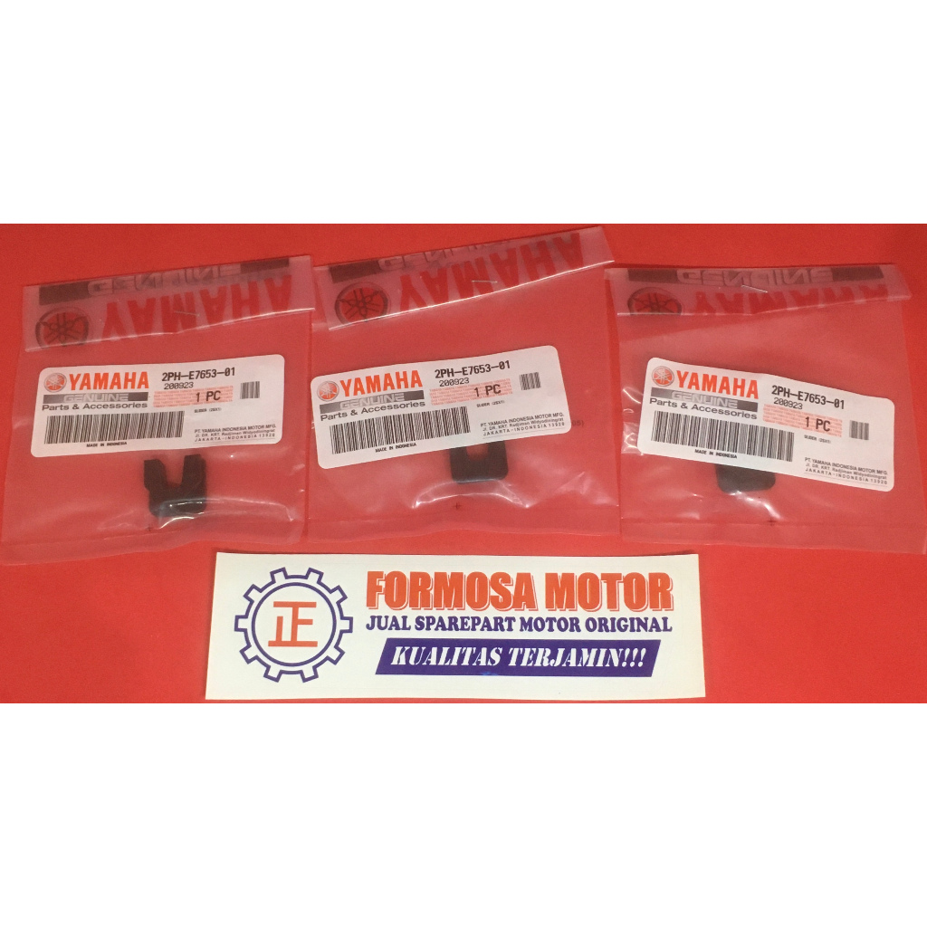 SLIDER RUMAH ROLLER KARET RUMAH ROLLER YAMAHA MIO M3 2PH-E7653-01 YAMAHA ORIGINAL harga 1set 3pcs