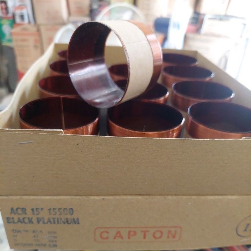 Spool Speaker ACR 15" 15500 Black PLATINUM