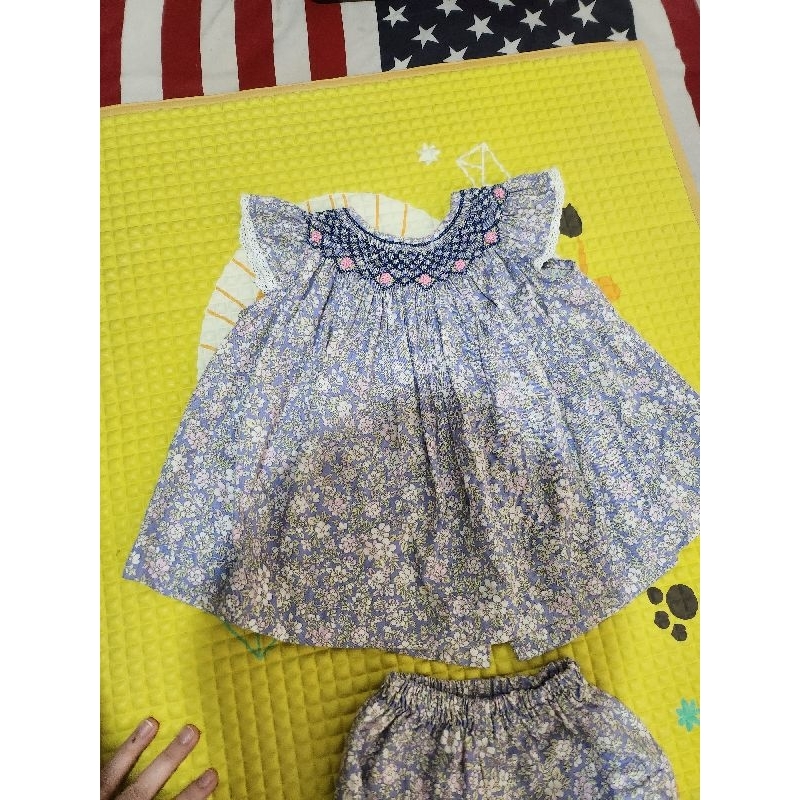 Preloved Smocked Dress Tykes