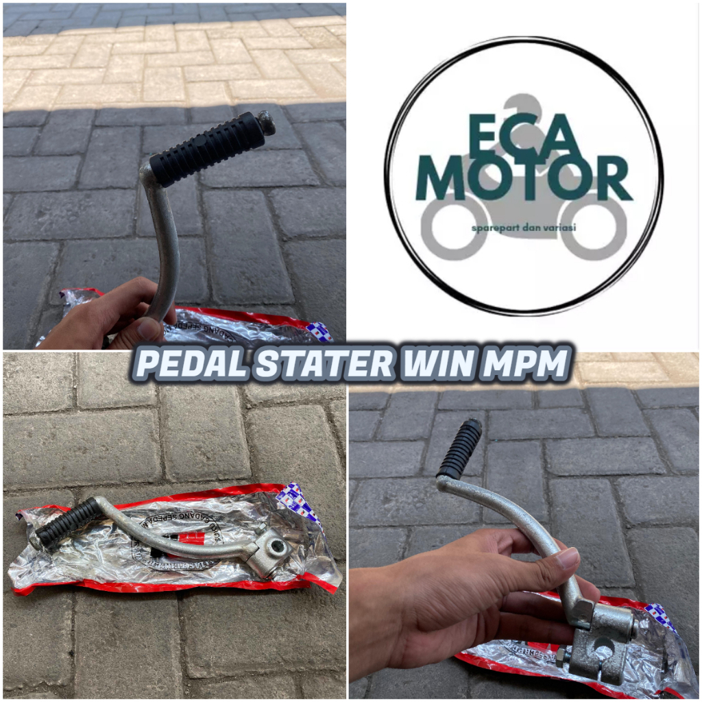 PEDAL STATER ENGKOL SELAHAN WIN MERK MPM || KICK STATER PEDAL STATER MOTOR WIN MERK MPM