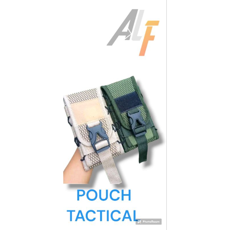 POUCH HP TACTICAL/SARUNG HP RAJUT TACTICAL