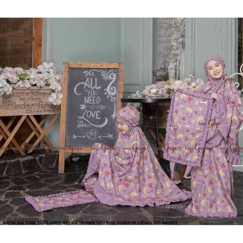 Mukena  Anak 3 IN 1
