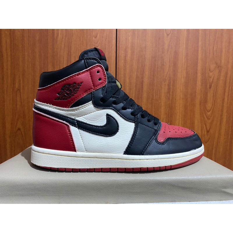 Nike Air Jordan 1 Bred Toe Chicago ( Second )