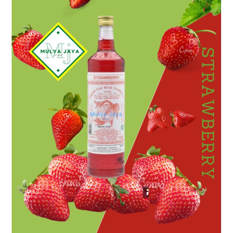 

Siroop Tjampolay Strawberry