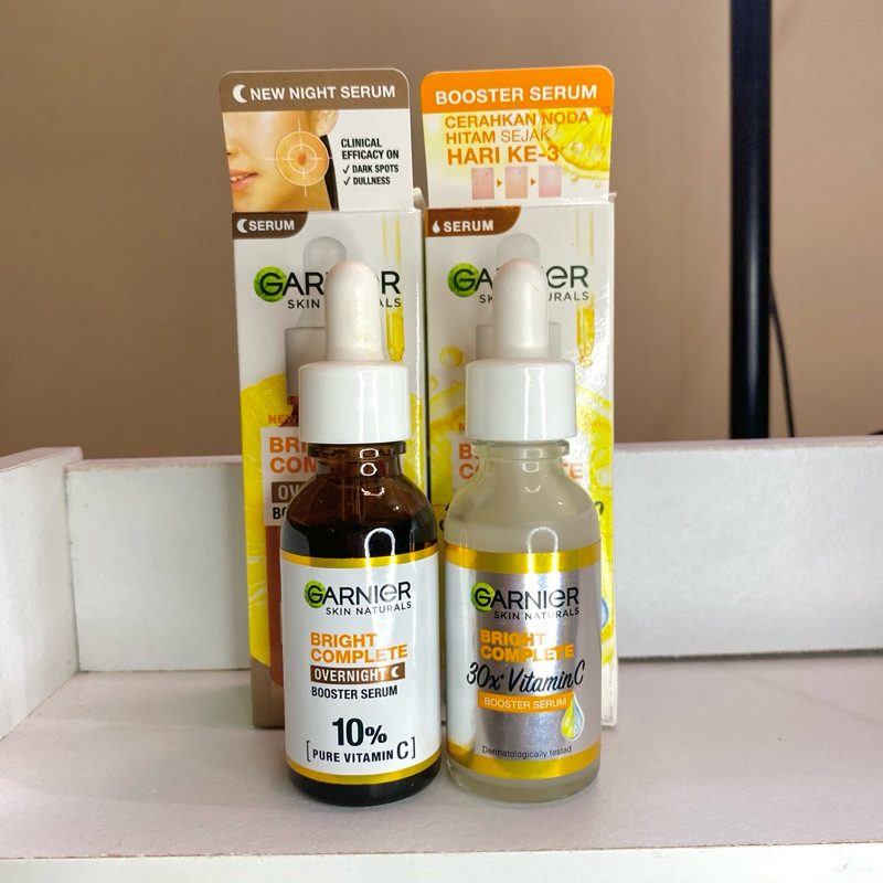 Garnier Serum Vitamin C Siang Malam