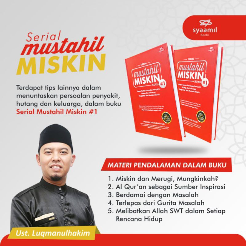 

Buku serial "Mustahil Miskin