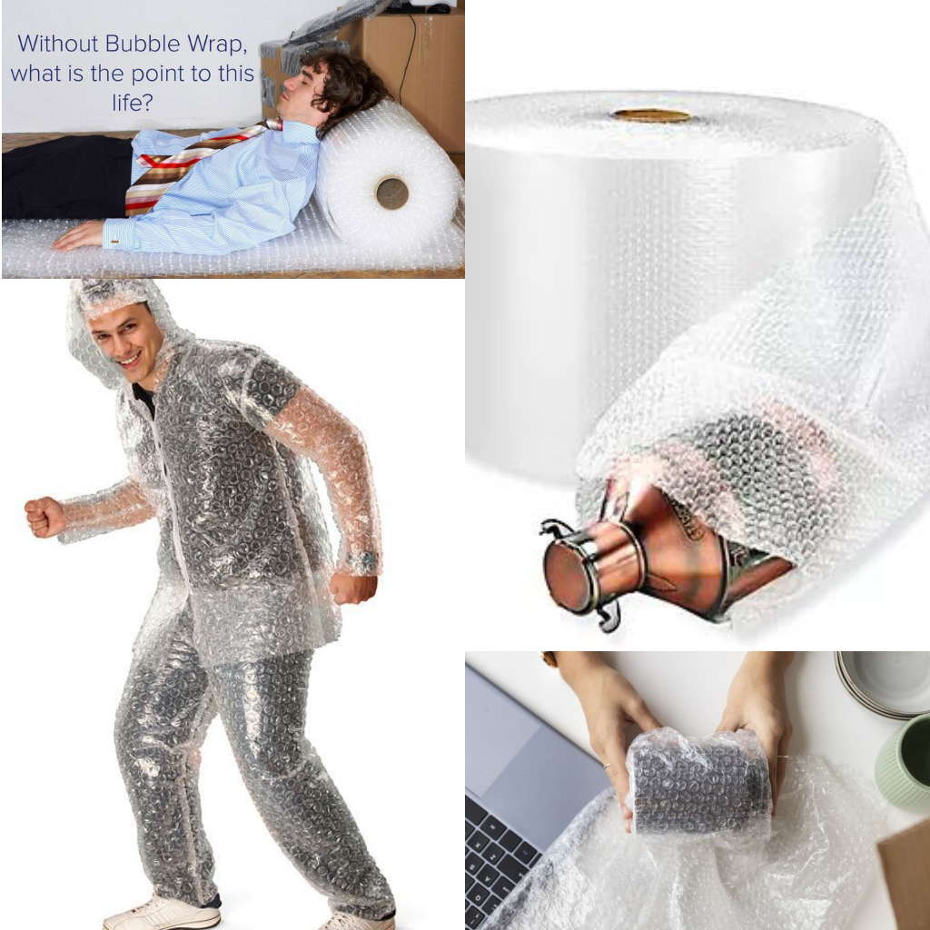 

BUBBLE WRAP UTK PACKING