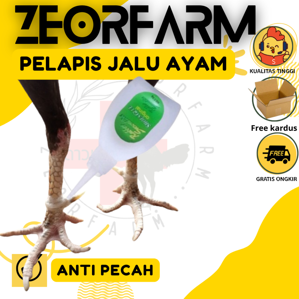 Bungkus Pelapis jalu kaleb ayam aduan zeorfarm