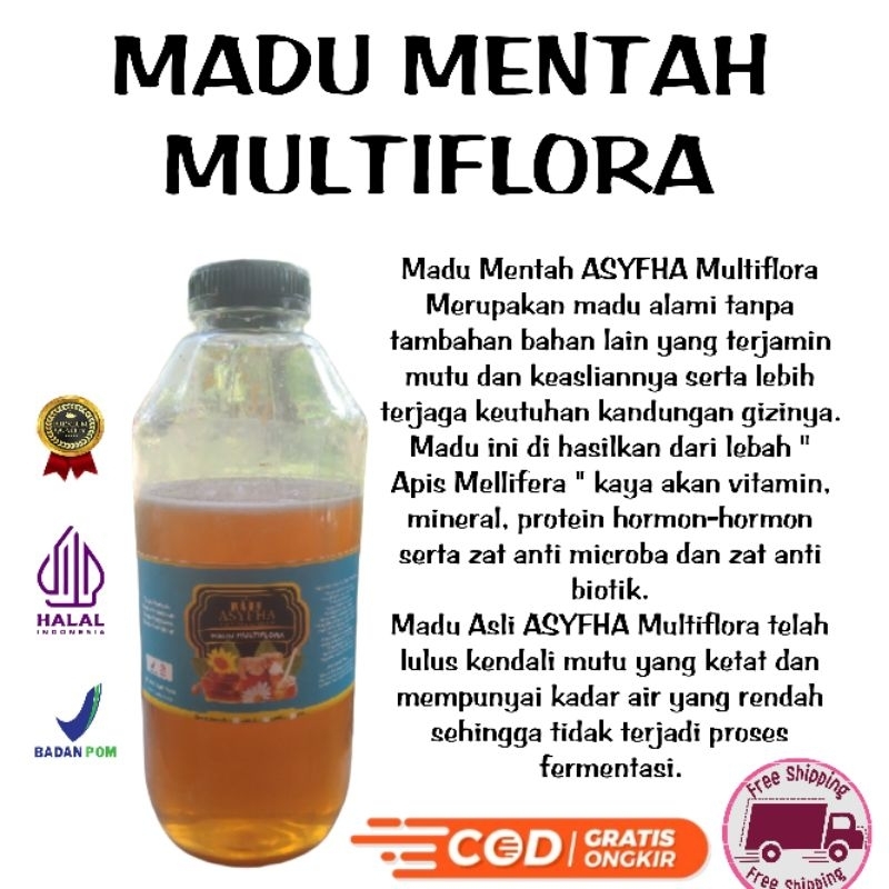 

MADU MENTAH TANPA PROSES APAPUN - Madu asli dan murni 100% nektar multiflora