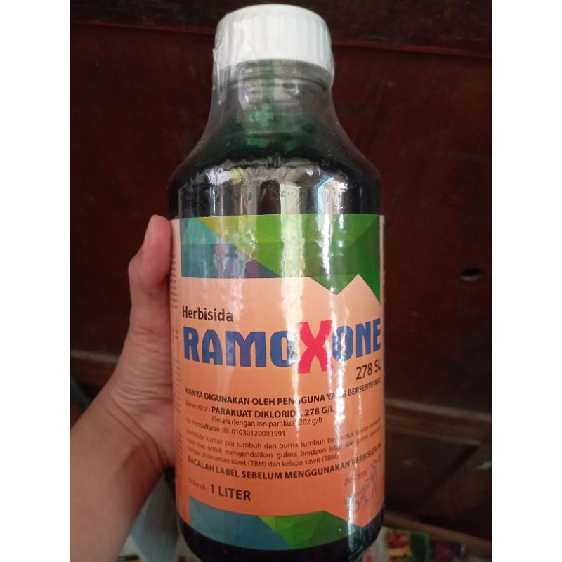 Ramoxone 278 SL [Herbisida - Obat Rumput Langsung Kering]