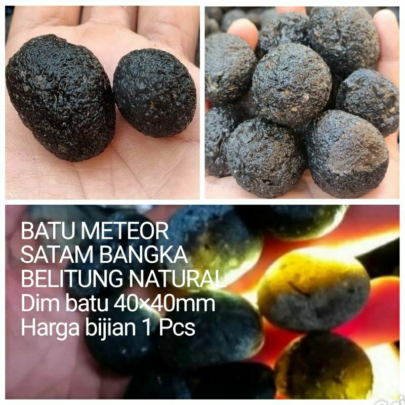 BATU METEOR SATAM BANGKA BELITUNG NATURAL ALAM