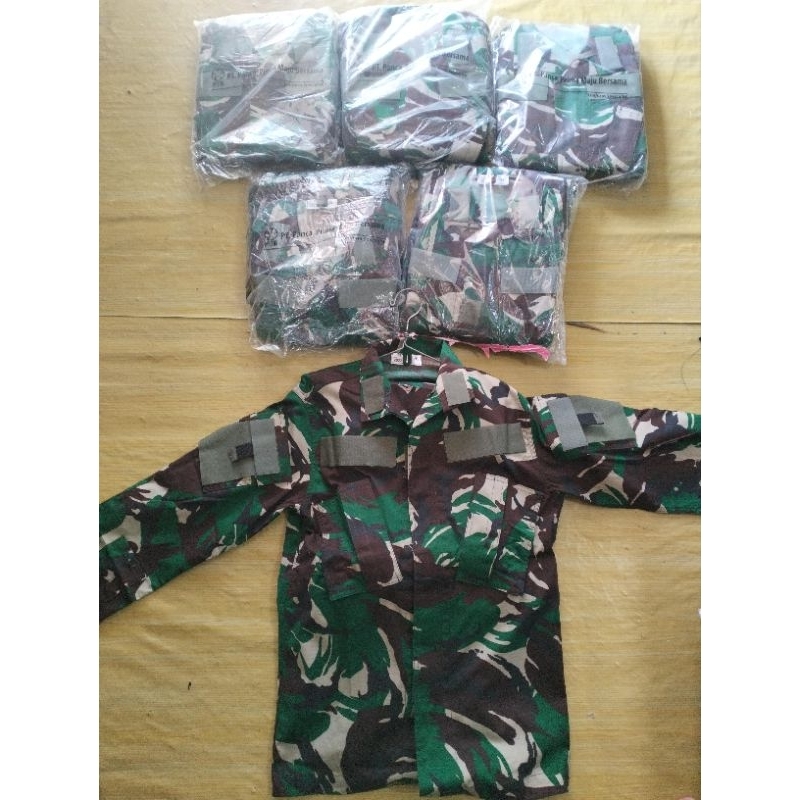 PDL PANCA PRIMA Baju PDL Lapangan Saku Miring Model Panca Prima untuk Kegiatan Outdoor PRIMA SAKU MI