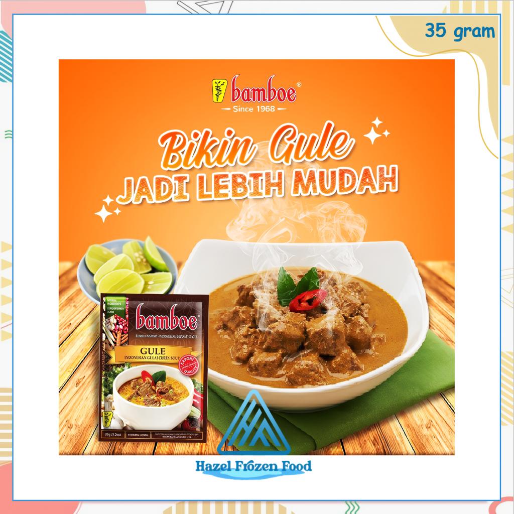 

Bamboe Bumbu Gule 35 g Karawang