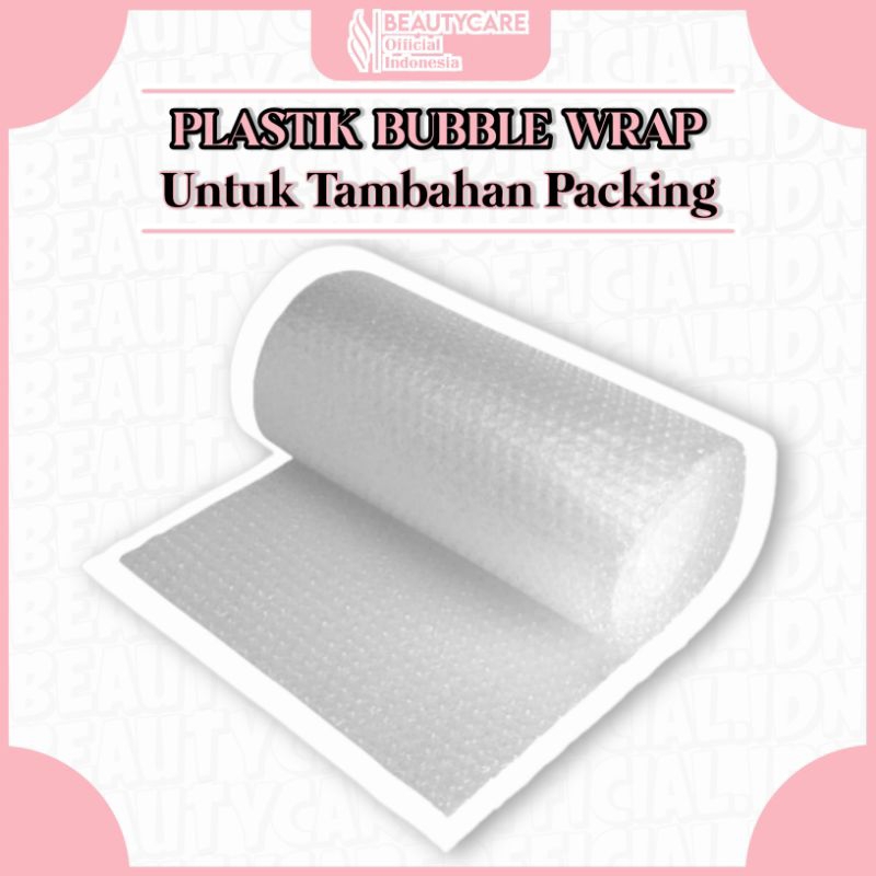 

PLASTIK BUBBLE WRAP Untuk Tambahan Packing Harga Per Satu Barang Ukuran Menyesuaikan